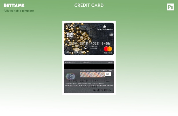 модерен стил Таџикистан Првиот златен шаблон за банкарска мастеркартичка банка з